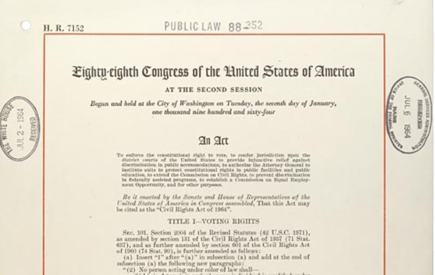Civil Rights Act Turns 60 - Follow Our Courts