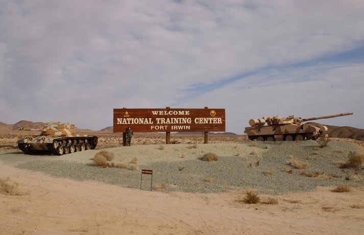 Fort Irwin serviceman charged with rape