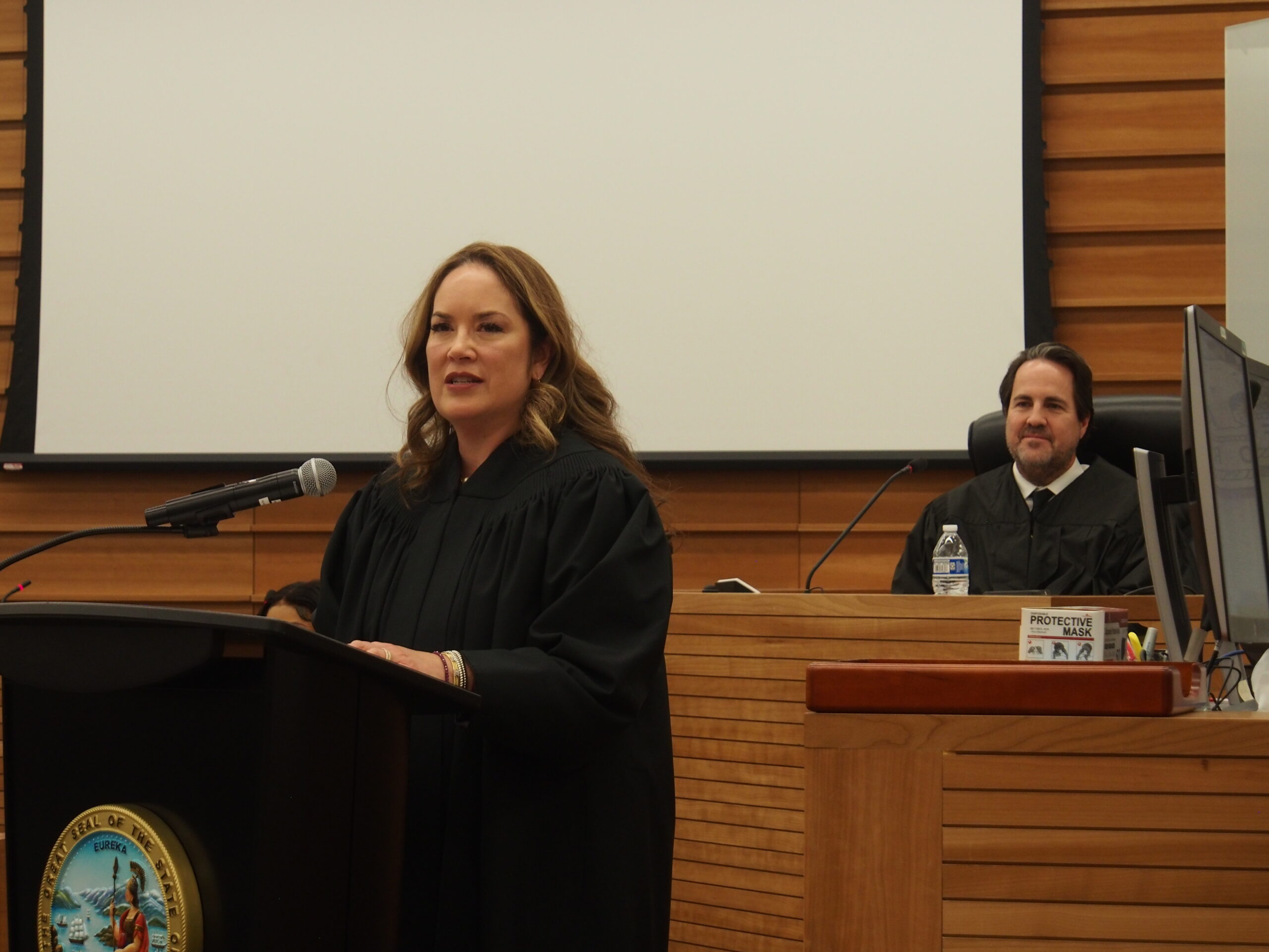 Elected Judge Lauron sworn in to San Bernardino court